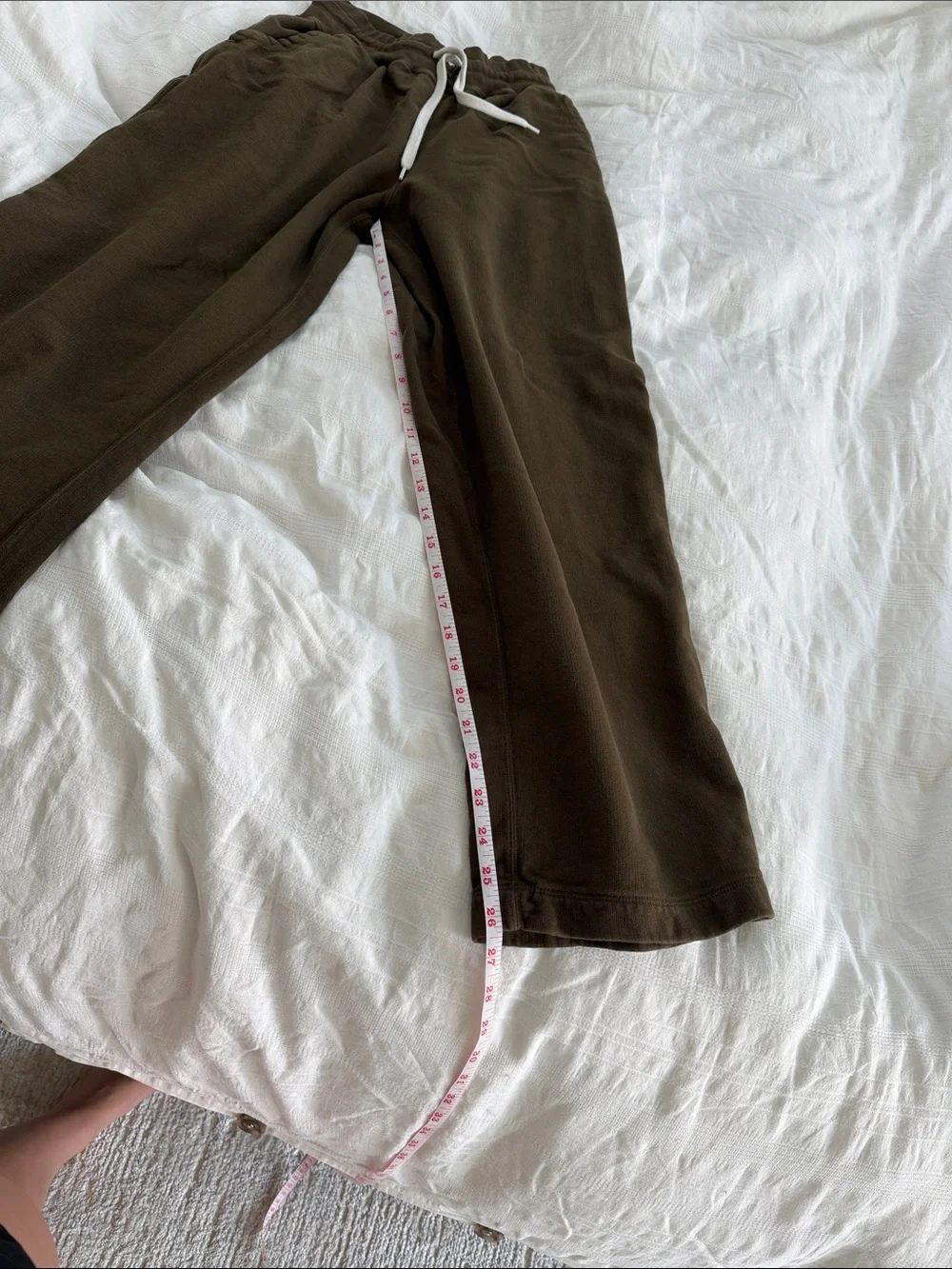 Buck Mason olive brown Drawstring Track Pants